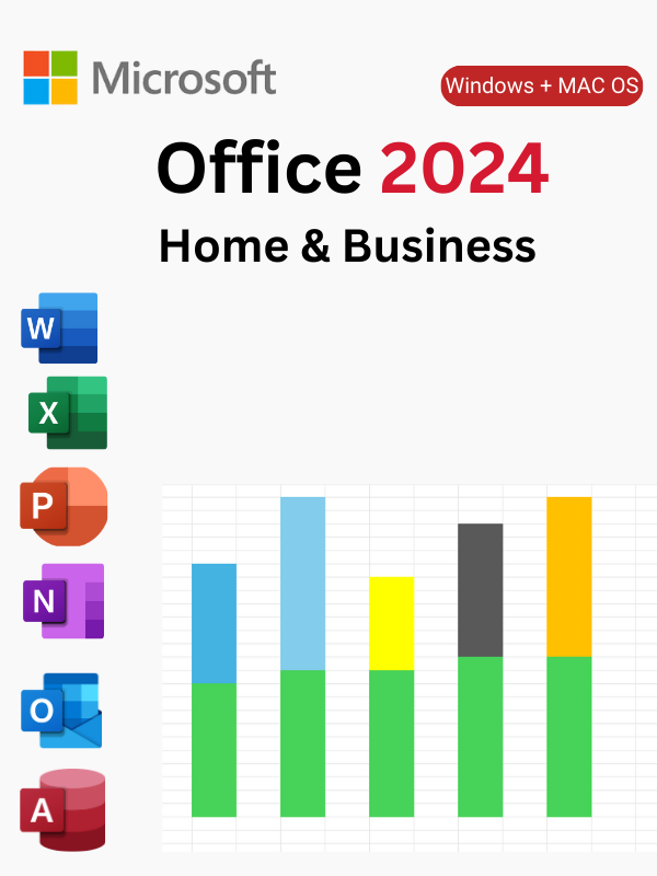 Office 2024 Home and Business for PC/MAC - Microsoft Office