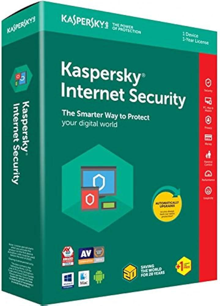 Kaspersky Internet Security 1 Device 2 Year