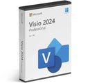 Microsoft Visio 2024 Professional LTSC-licensnyckel – 1 dator livstids