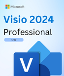 Microsoft Visio 2024 Professional LTSC-licensnyckel – 1 dator livstids